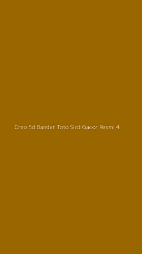 Tampilan Antarmuka Aplikasi Oreo 5d Bandar Toto Slot Gacor Resmi - 4