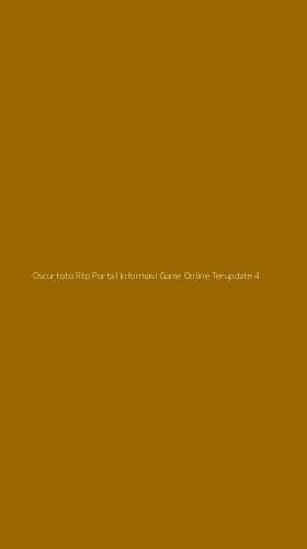 Tampilan Antarmuka Aplikasi Oscurtoto Rtp Portal Informasi Game Online Terupdate - 4