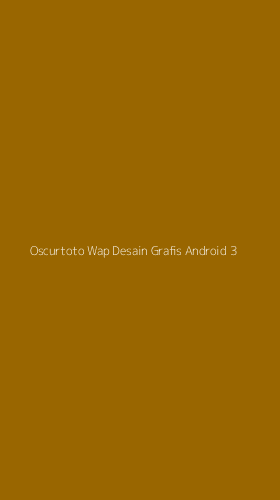 Tampilan Antarmuka Aplikasi Oscurtoto Wap Desain Grafis Android - 3