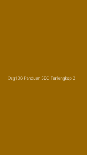 Tampilan Antarmuka Aplikasi Osg138 Panduan Seo Terlengkap - 3