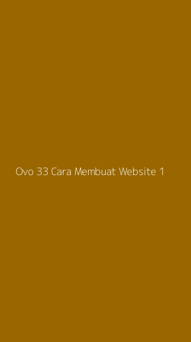 Tampilan Antarmuka Aplikasi Ovo 33 Cara Membuat Website - 1