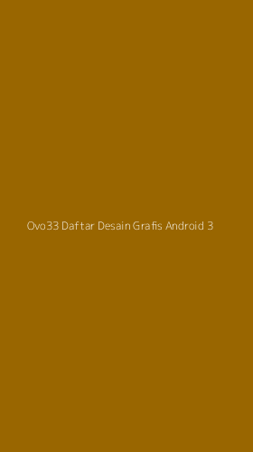 Tampilan Antarmuka Aplikasi Ovo33 Daftar Desain Grafis Android - 3