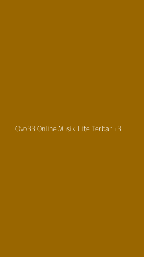 Tampilan Antarmuka Aplikasi Ovo33 Online Musik Lite Terbaru - 3