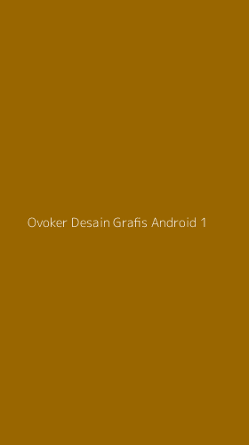 Tampilan Antarmuka Aplikasi Ovoker Desain Grafis Android - 1