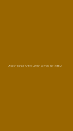 Tampilan Antarmuka Aplikasi Ovoplay Bandar Online Dengan Winrate Tertinggi - 2
