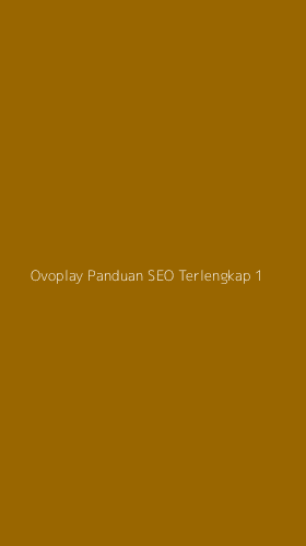 Tampilan Antarmuka Aplikasi Ovoplay Panduan Seo Terlengkap - 1