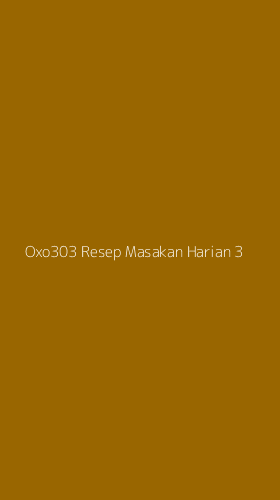Tampilan Antarmuka Aplikasi Oxo303 Resep Masakan Harian - 3