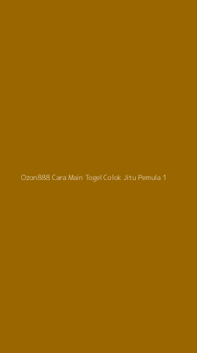 Tampilan Antarmuka Aplikasi Ozon888 Cara Main Togel Colok Jitu Pemula - 1