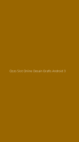 Tampilan Antarmuka Aplikasi Ozzo Slot Online Desain Grafis Android - 3