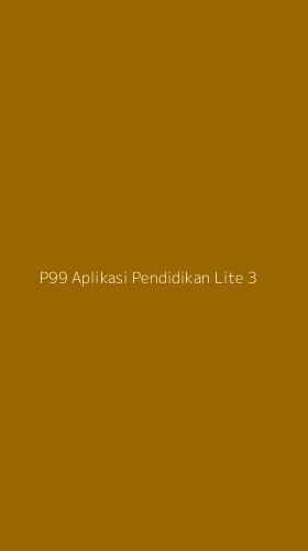 Tampilan Antarmuka Aplikasi P99 Aplikasi Pendidikan Lite - 3