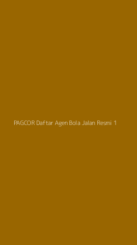 Tampilan Antarmuka Aplikasi Pagcor Daftar Agen Bola Jalan Resmi - 1