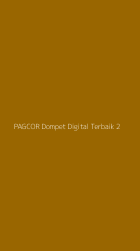 Tampilan Antarmuka Aplikasi Pagcor Dompet Digital Terbaik - 2