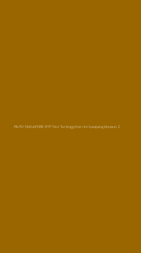 Tampilan Antarmuka Aplikasi Paito Singapore Rtp Slot Tertinggi Hari Ini Gampang Maxwin - 2