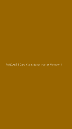 Tampilan Antarmuka Aplikasi Panda888 Cara Klaim Bonus Harian Member - 4