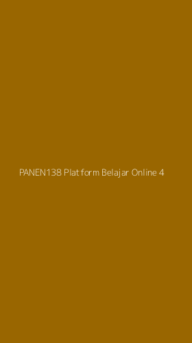 Tampilan Antarmuka Aplikasi Panen138 Platform Belajar Online - 4
