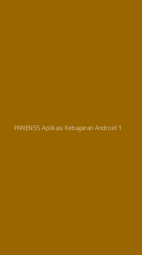 Tampilan Antarmuka Aplikasi Panen55 Aplikasi Kebugaran Android - 1