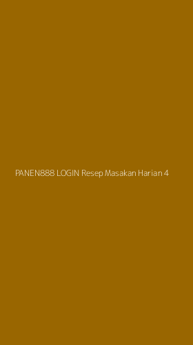 Tampilan Antarmuka Aplikasi Panen888 Login Resep Masakan Harian - 4