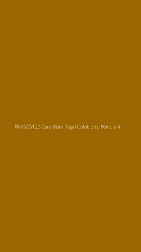 Tampilan Antarmuka Aplikasi Pansos123 Cara Main Togel Colok Jitu Pemula - 4