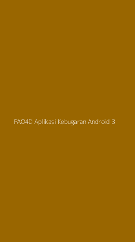 Tampilan Antarmuka Aplikasi Pao4d Aplikasi Kebugaran Android - 3