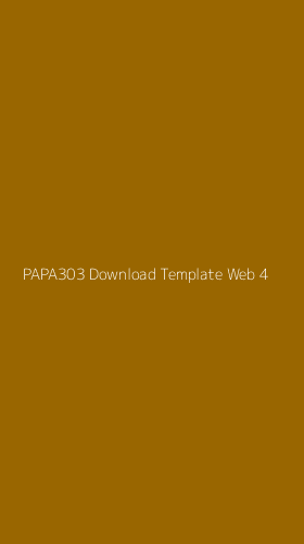 Tampilan Antarmuka Aplikasi Papa303 Download Template Web - 4