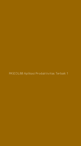 Tampilan Antarmuka Aplikasi Pascol88 Aplikasi Produktivitas Terbaik - 1
