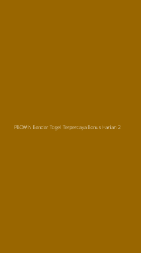 Tampilan Antarmuka Aplikasi Pbowin Bandar Togel Terpercaya Bonus Harian - 2