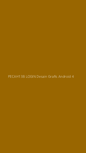Tampilan Antarmuka Aplikasi Pecah138 Login Desain Grafis Android - 4