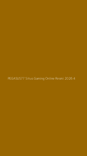 Tampilan Antarmuka Aplikasi Pegasus77 Situs Gaming Online Resmi 2026 - 4