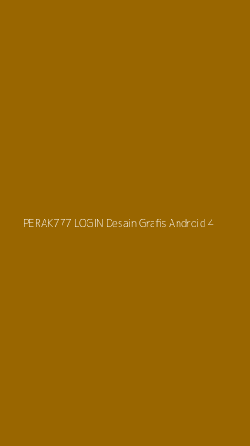 Tampilan Antarmuka Aplikasi Perak777 Login Desain Grafis Android - 4