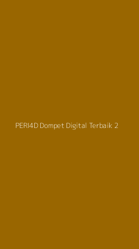 Tampilan Antarmuka Aplikasi Peri4d Dompet Digital Terbaik - 2
