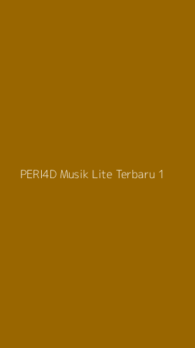 Tampilan Antarmuka Aplikasi Peri4d Musik Lite Terbaru - 1