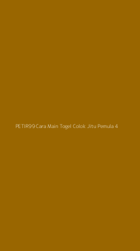 Tampilan Antarmuka Aplikasi Petir99 Cara Main Togel Colok Jitu Pemula - 4