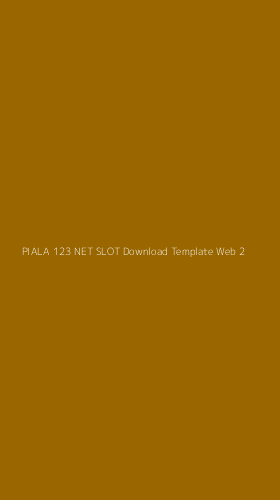 Tampilan Antarmuka Aplikasi Piala 123 Net Slot Download Template Web - 2