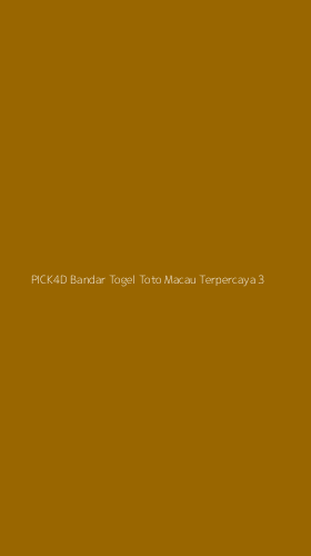 Tampilan Antarmuka Aplikasi Pick4d Bandar Togel Toto Macau Terpercaya - 3