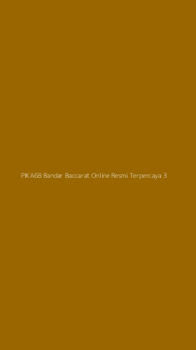 Tampilan Antarmuka Aplikasi Pika68 Bandar Baccarat Online Resmi Terpercaya - 3