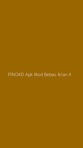 Tampilan Antarmuka Aplikasi Pino4d Apk Mod Bebas Iklan - 4