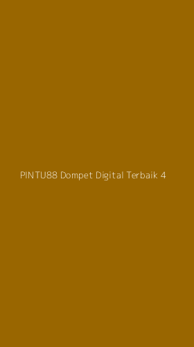 Tampilan Antarmuka Aplikasi Pintu88 Dompet Digital Terbaik - 4