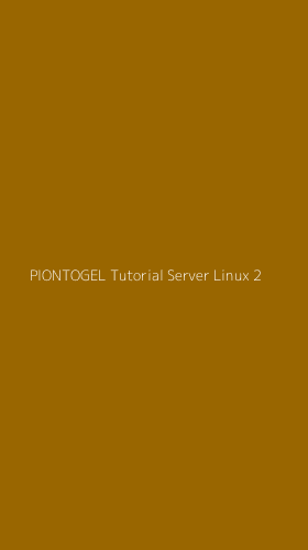 Tampilan Antarmuka Aplikasi Piontogel Tutorial Server Linux - 2