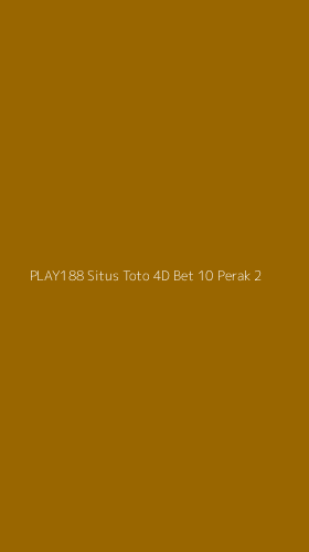 Tampilan Antarmuka Aplikasi Play188 Situs Toto 4d Bet 10 Perak - 2