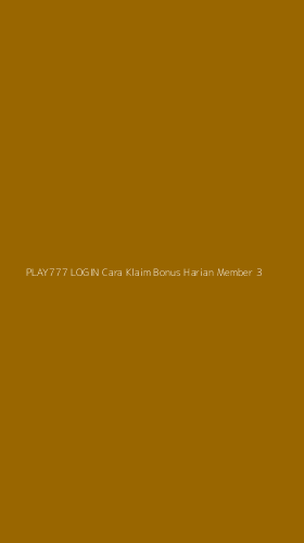 Tampilan Antarmuka Aplikasi Play777 Login Cara Klaim Bonus Harian Member - 3