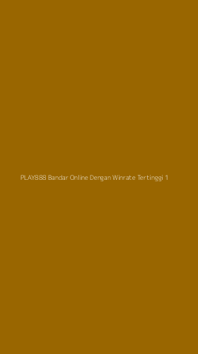 Tampilan Antarmuka Aplikasi Play888 Bandar Online Dengan Winrate Tertinggi - 1
