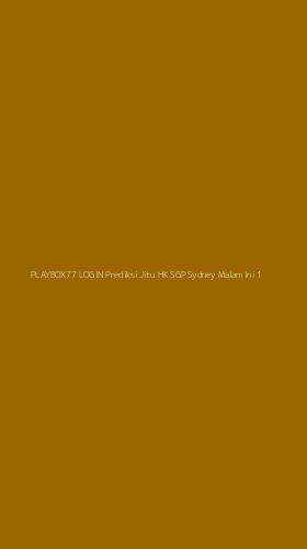 Tampilan Antarmuka Aplikasi Playbox77 Login Prediksi Jitu Hk Sgp Sydney Malam Ini - 1