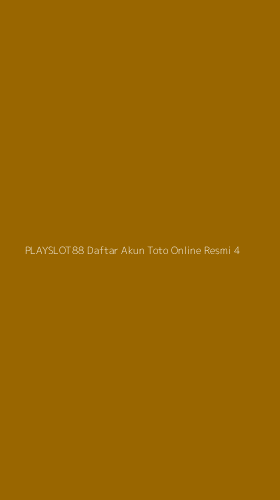 Tampilan Antarmuka Aplikasi Playslot88 Daftar Akun Toto Online Resmi - 4