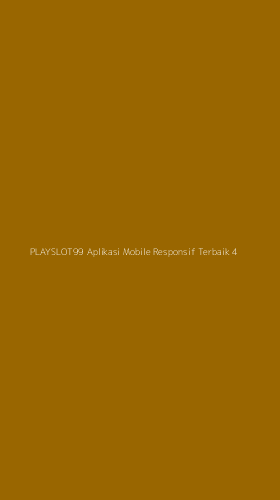 Tampilan Antarmuka Aplikasi Playslot99 Aplikasi Mobile Responsif Terbaik - 4