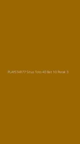 Tampilan Antarmuka Aplikasi Playstar77 Situs Toto 4d Bet 10 Perak - 3