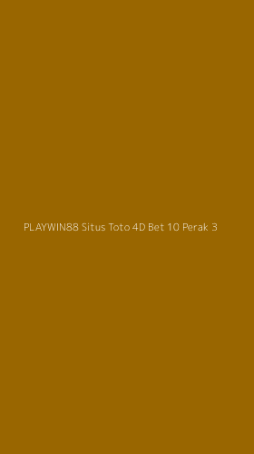 Tampilan Antarmuka Aplikasi Playwin88 Situs Toto 4d Bet 10 Perak - 3