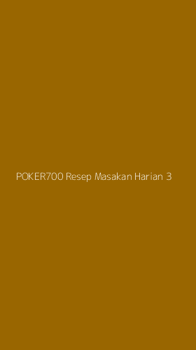 Tampilan Antarmuka Aplikasi Poker700 Resep Masakan Harian - 3