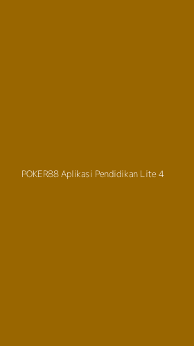 Tampilan Antarmuka Aplikasi Poker88 Aplikasi Pendidikan Lite - 4