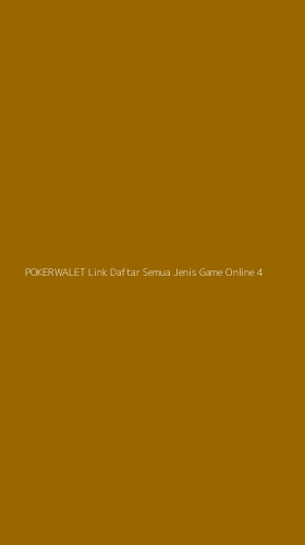Tampilan Antarmuka Aplikasi Pokerwalet Link Daftar Semua Jenis Game Online - 4