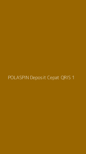 Tampilan Antarmuka Aplikasi Polaspin Deposit Cepat Qris - 1